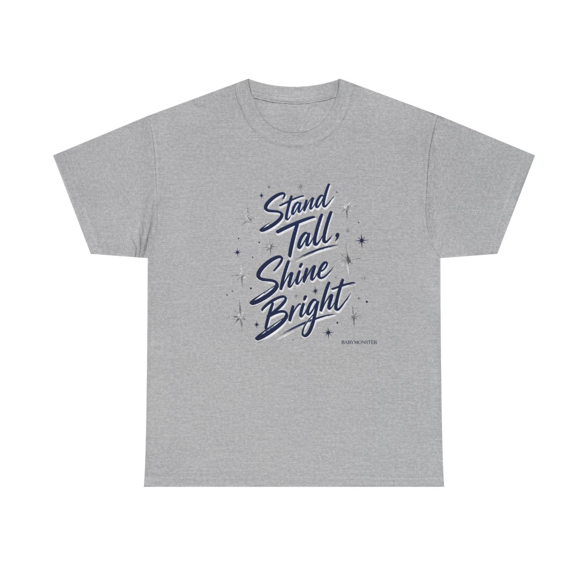 BABYMONSTER "Stand Tall, Shine Bright" Unisex Tee — official BABYMONSTER T-Shirts