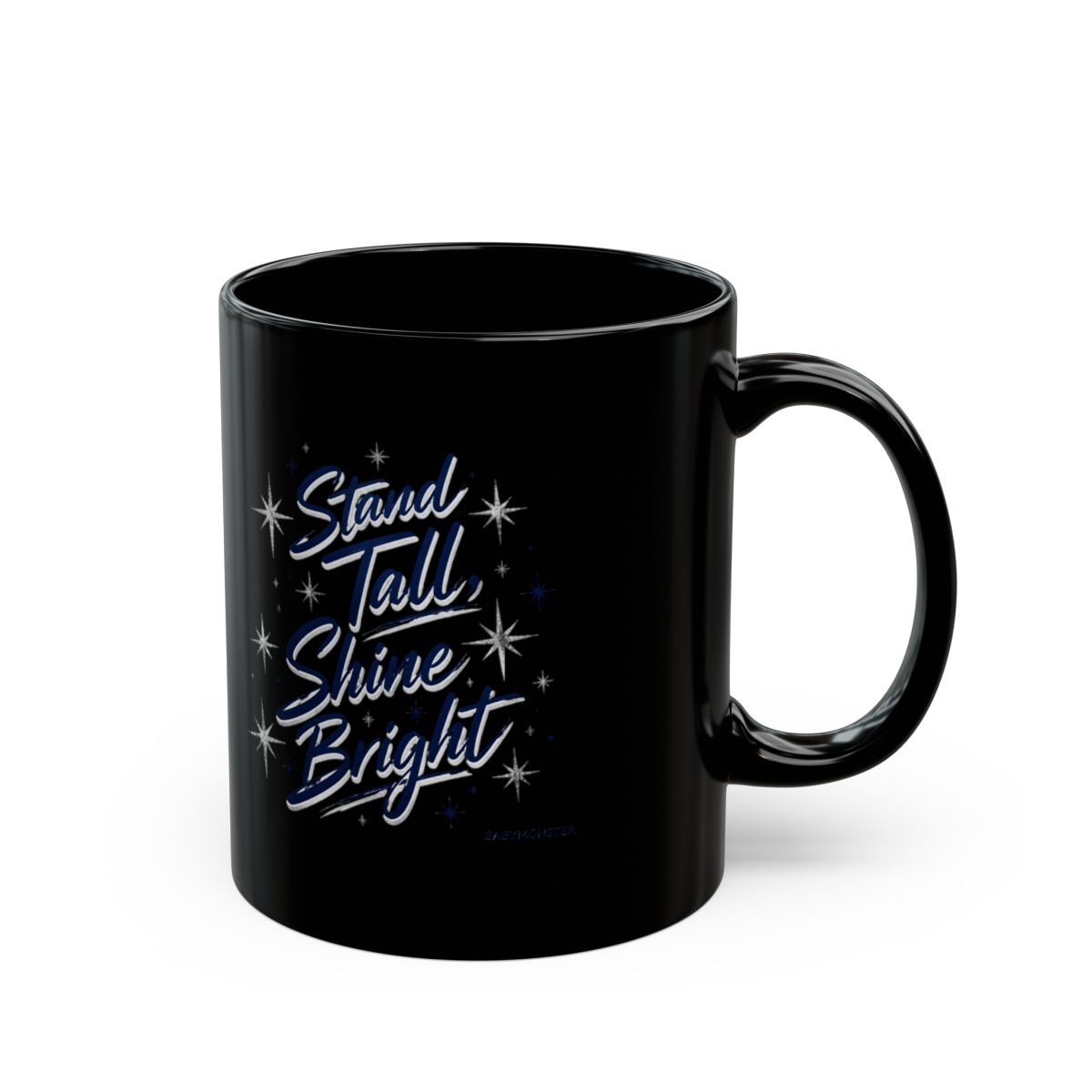 BABYMONSTER "Stand Tall, Shine Bright" Black Mug
